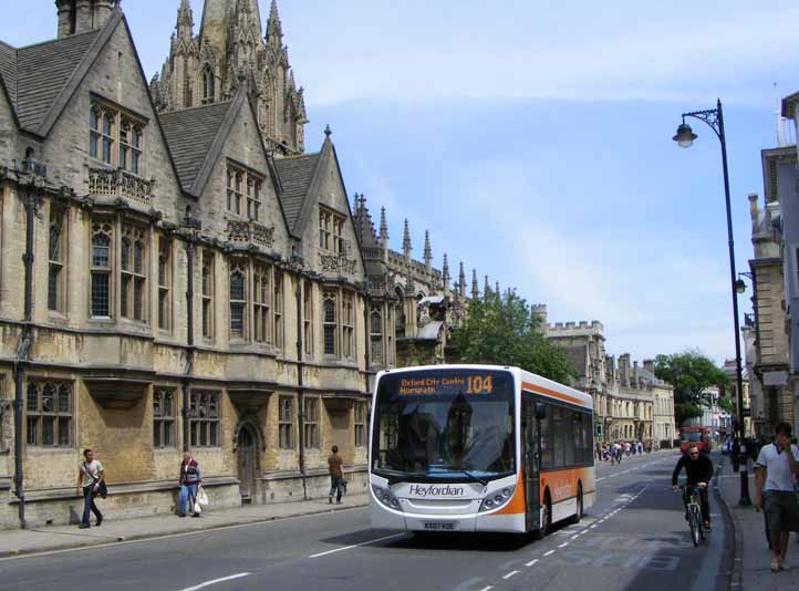 Heyfordian Bus Alexander Dennis Enviro200 KX07KOE